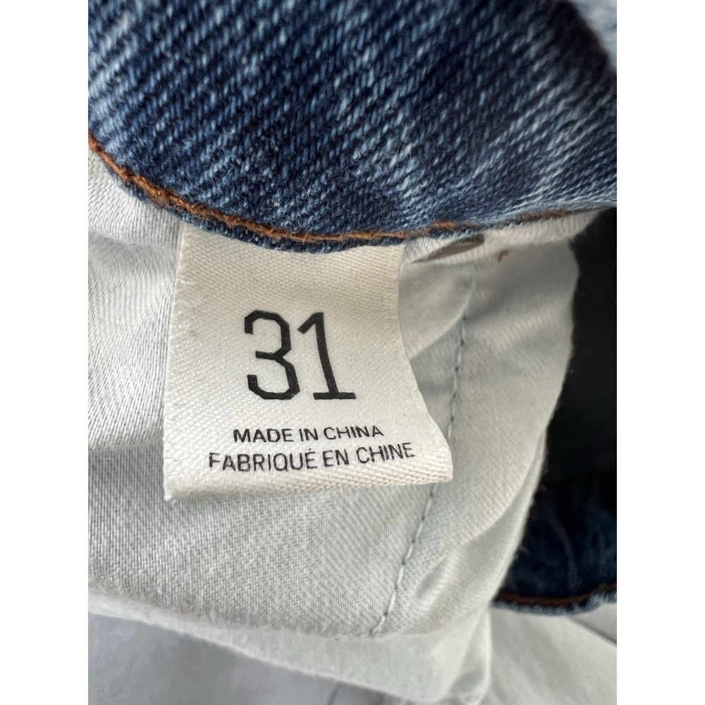 BDG Urban Outfitters Cargo Wide Leg Utility Skate Pants Women's Jean Blue 31 Y2K - Picture 3 of 11